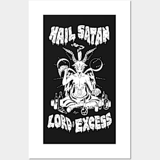 Satan, Lord of Excess Posters and Art